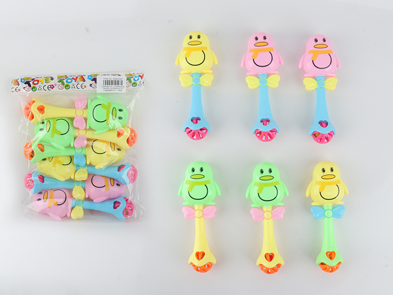 Cartoon Penguin Rattles 6pcs