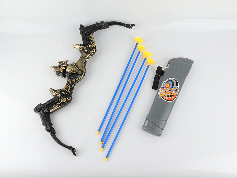 Bronze Bow And Arrow + Quiver