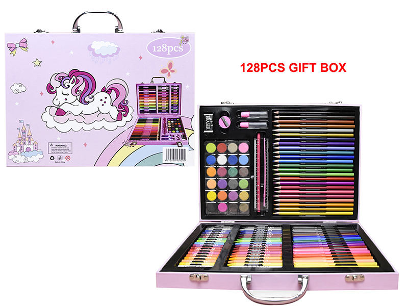 128PCS Drawing Art Stationery Set