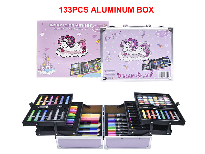 133PCS Drawing Art Stationery Set