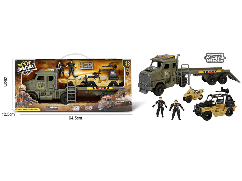 Military Combat Vehicles Play Set