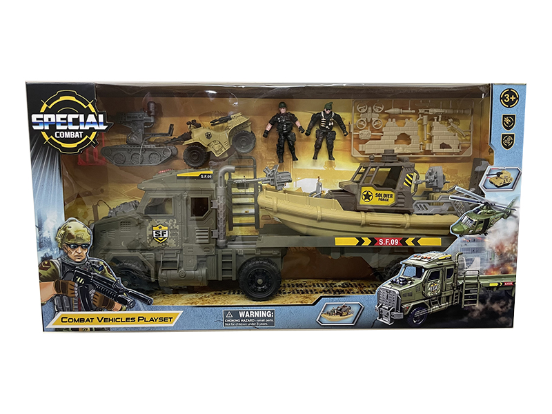 Military Combat Vehicles Play Set