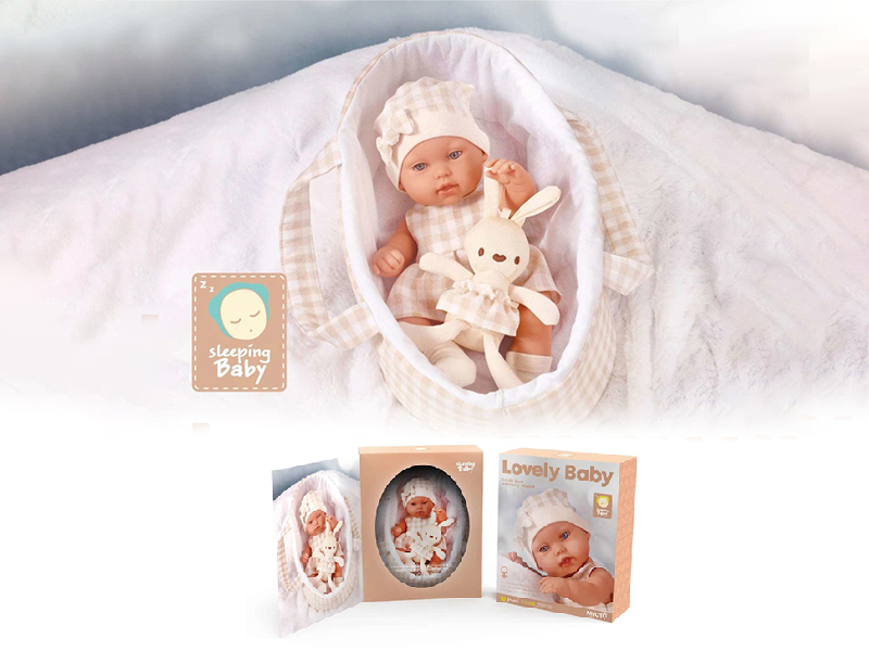 33CM Soft Glue Baby Doll