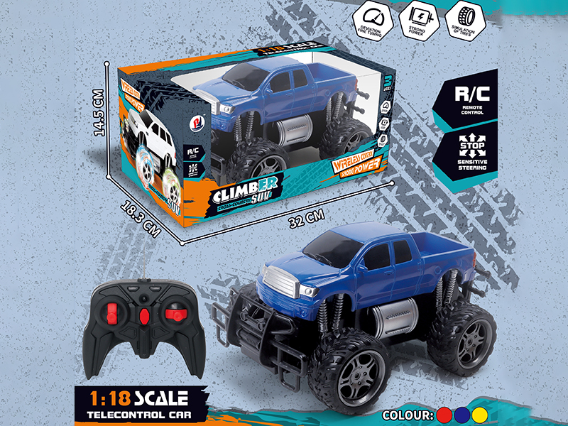 1:18 Remote Control Off-Road Vehicle