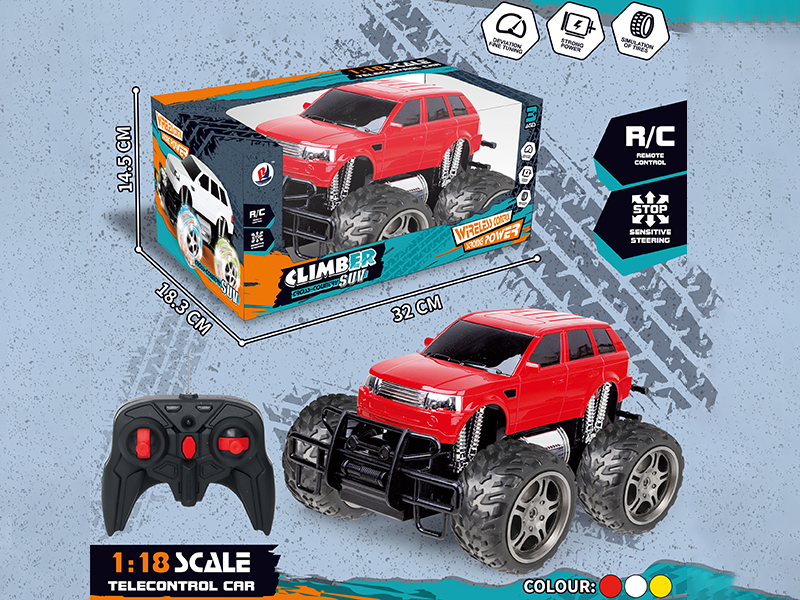 1:18 Remote Control Off-Road Vehicle