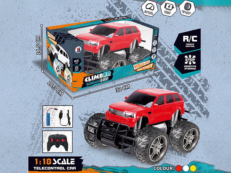 1:18 Remote Control Off-Road Vehicle(Included Batteries)