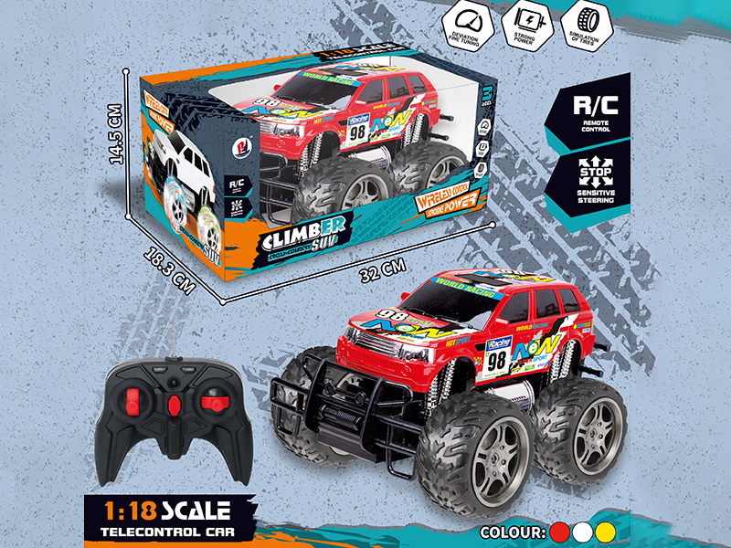 1:18 Remote Control Off-Road Vehicle