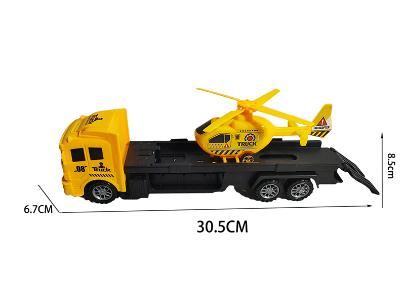 Slide Catapult Truck(With 1 Helicopter)