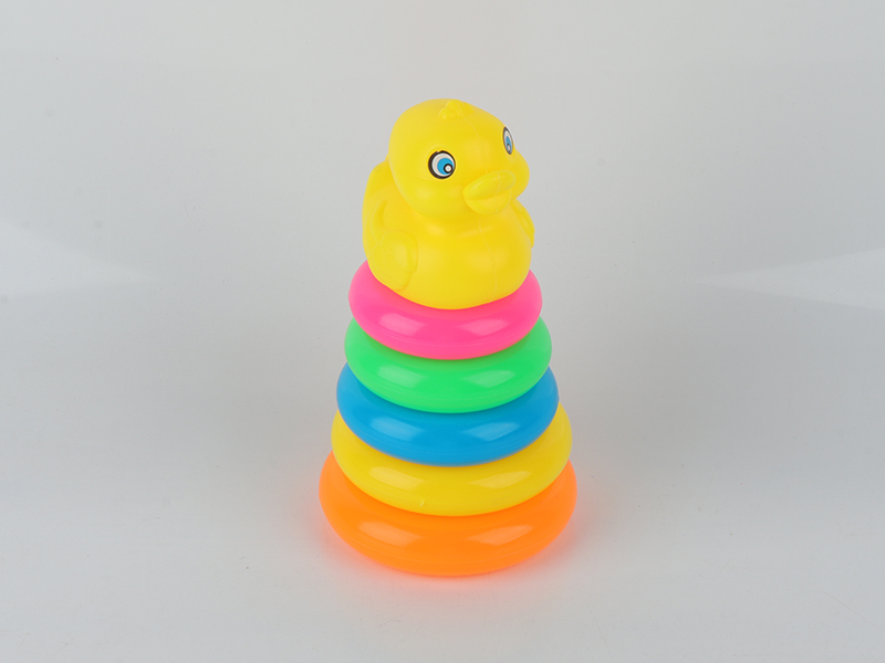 Large Five-Layer Duck Stacking Rings Toy