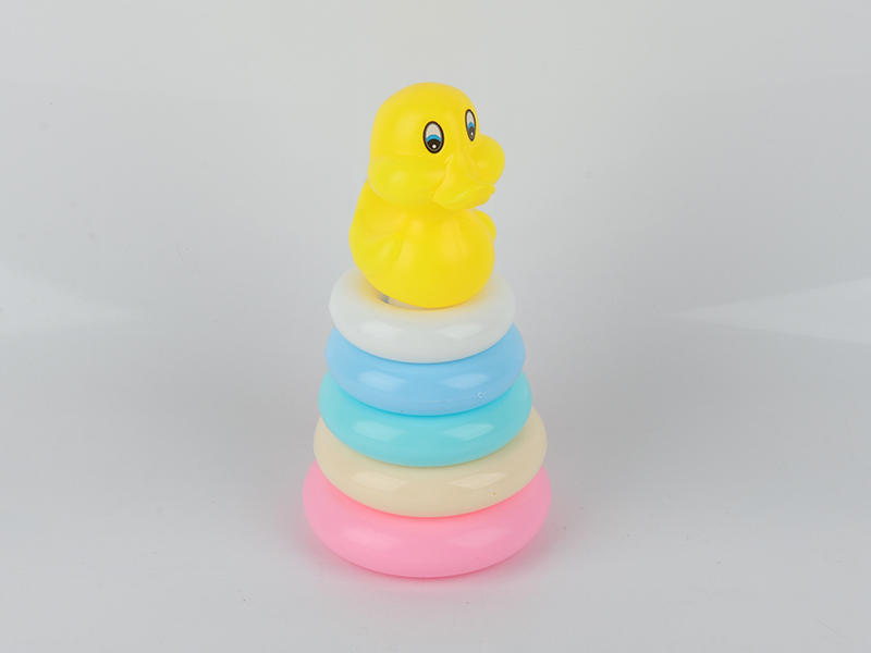 Large Five-Layer Duck Stacking Rings Toy