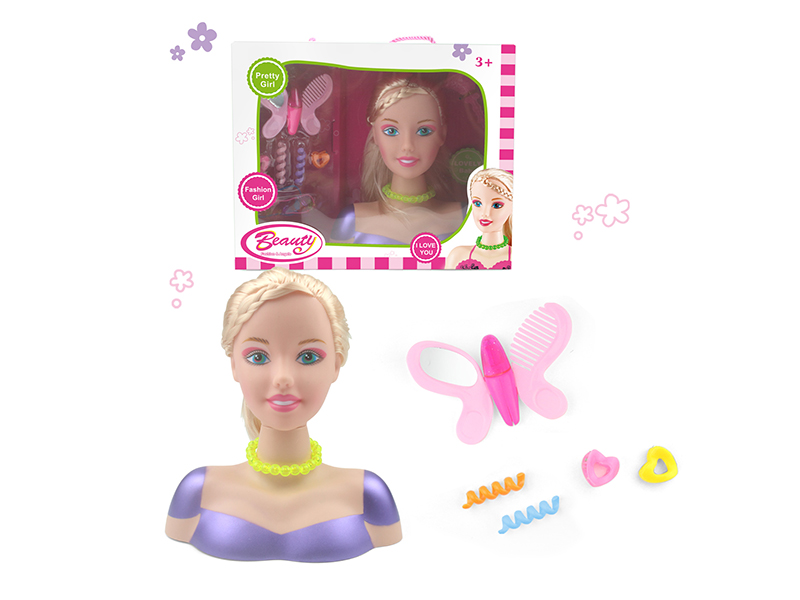 Doll Styling Head Beauty Set