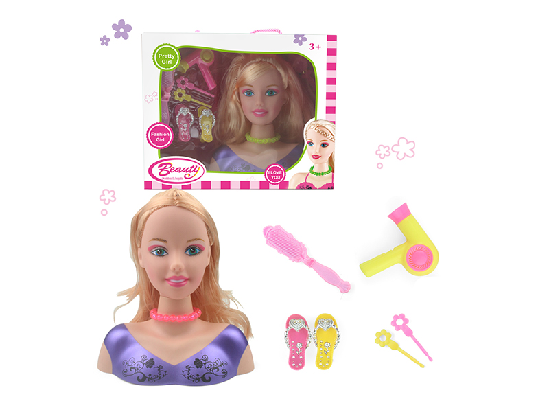 Doll Styling Head Beauty Set