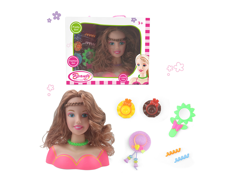 Doll Styling Head Beauty Set