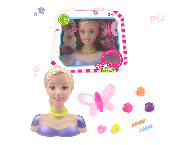 Doll Styling Head Beauty Set