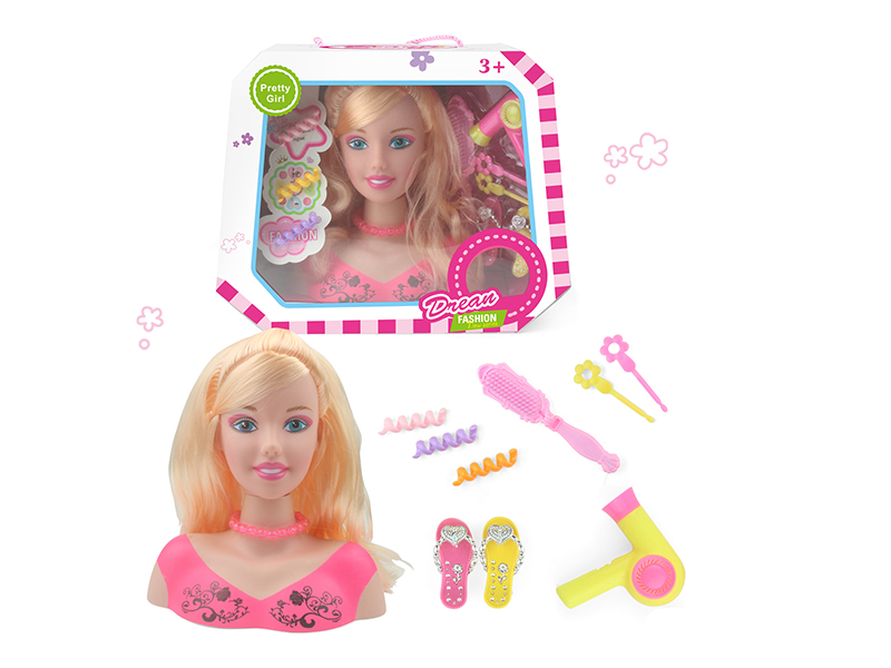 Doll Styling Head Beauty Set