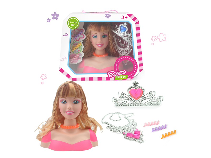 Doll Styling Head Beauty Set