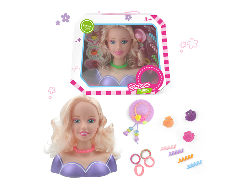 Doll Styling Head Beauty Set