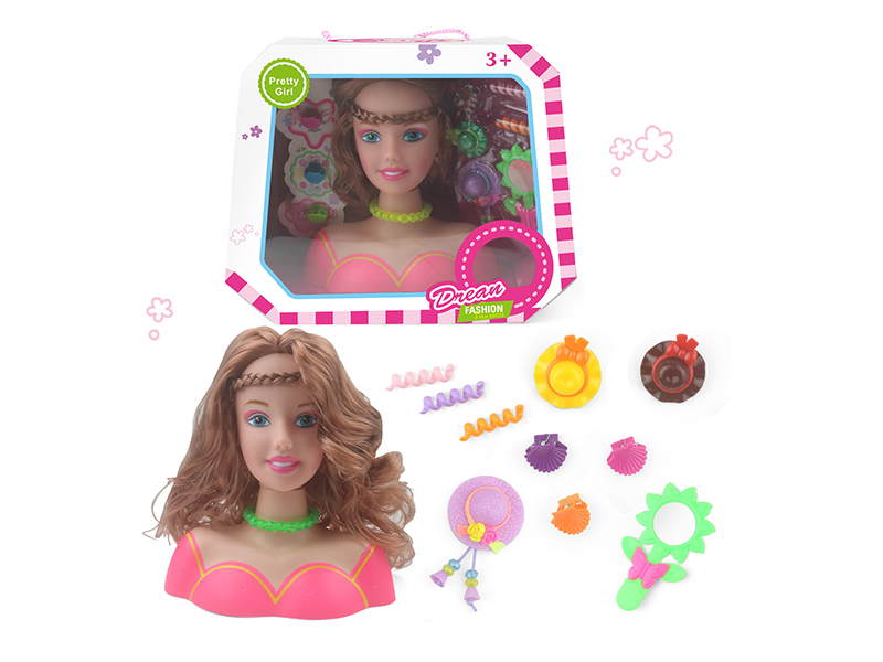 Doll Styling Head Beauty Set