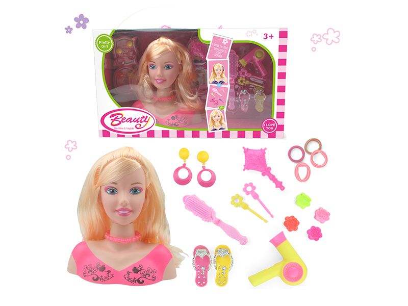 Doll Styling Head Beauty Set