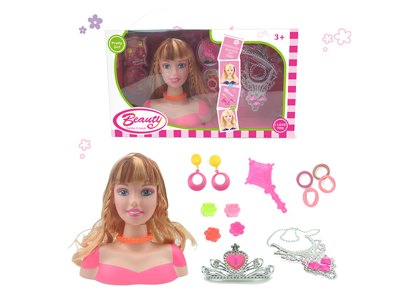 Doll Styling Head Beauty Set