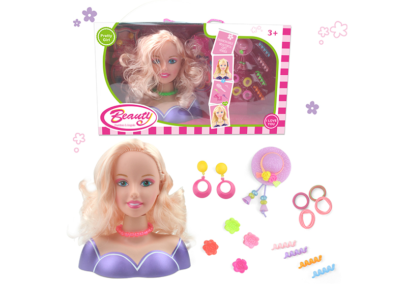 Doll Styling Head Beauty Set