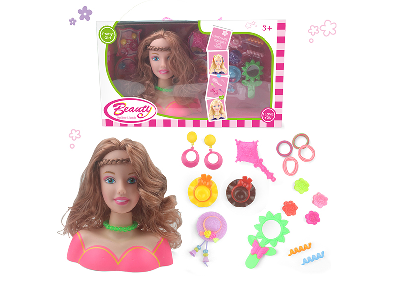 Doll Styling Head Beauty Set