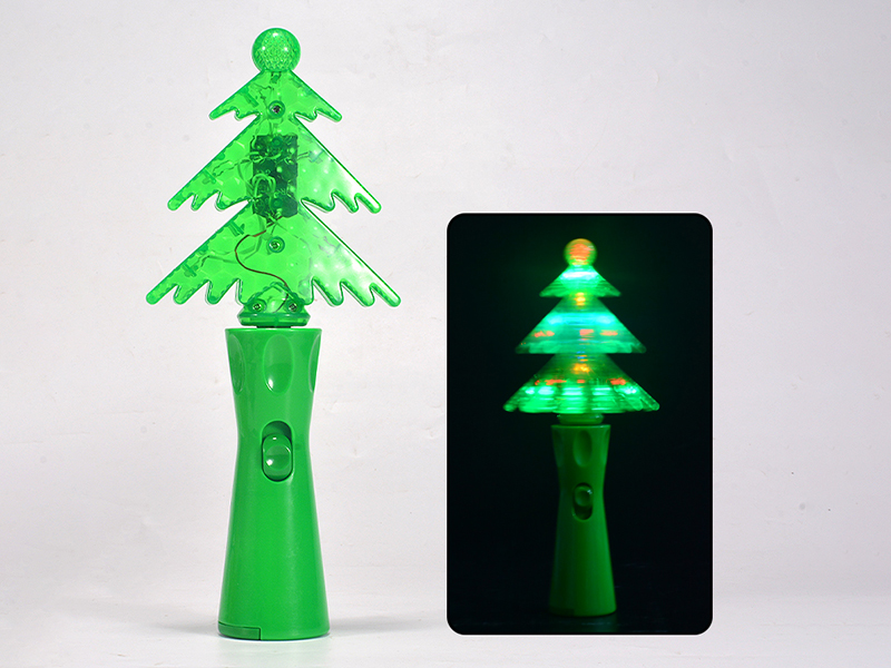 Christmas Tree Rotating Flash Stick