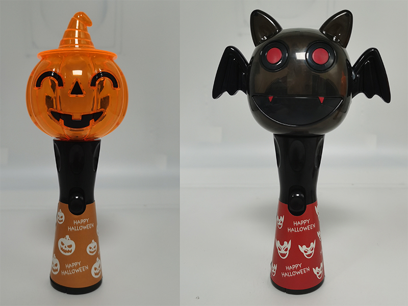 Hallowmas Pumpkin/Ghost Rotating Flash Stick