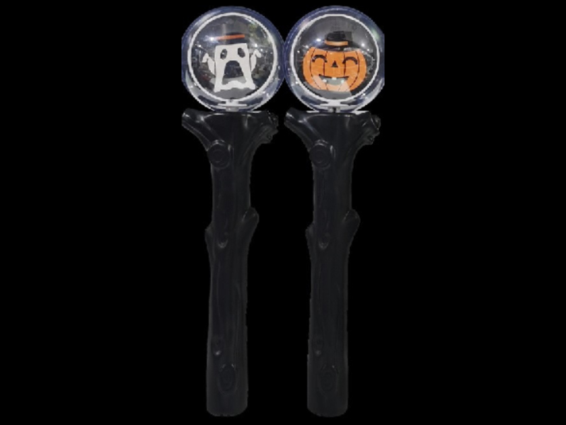 Pumpkin/Ghost Rotating Flash Stick